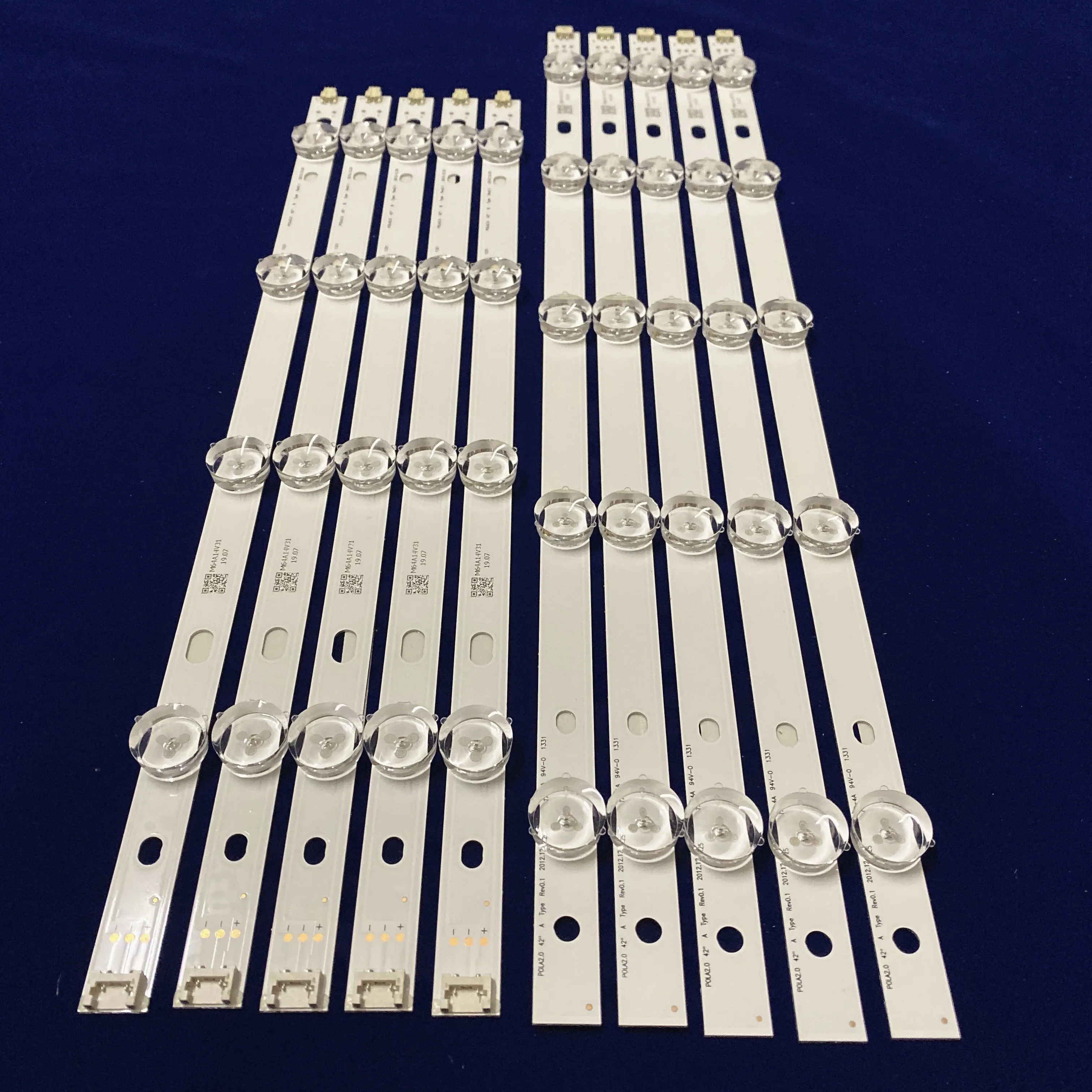 5 комплектов = 50 шт. светодиодный ная лента для подсветки телевизора LG 42 дюйма INNOTEK