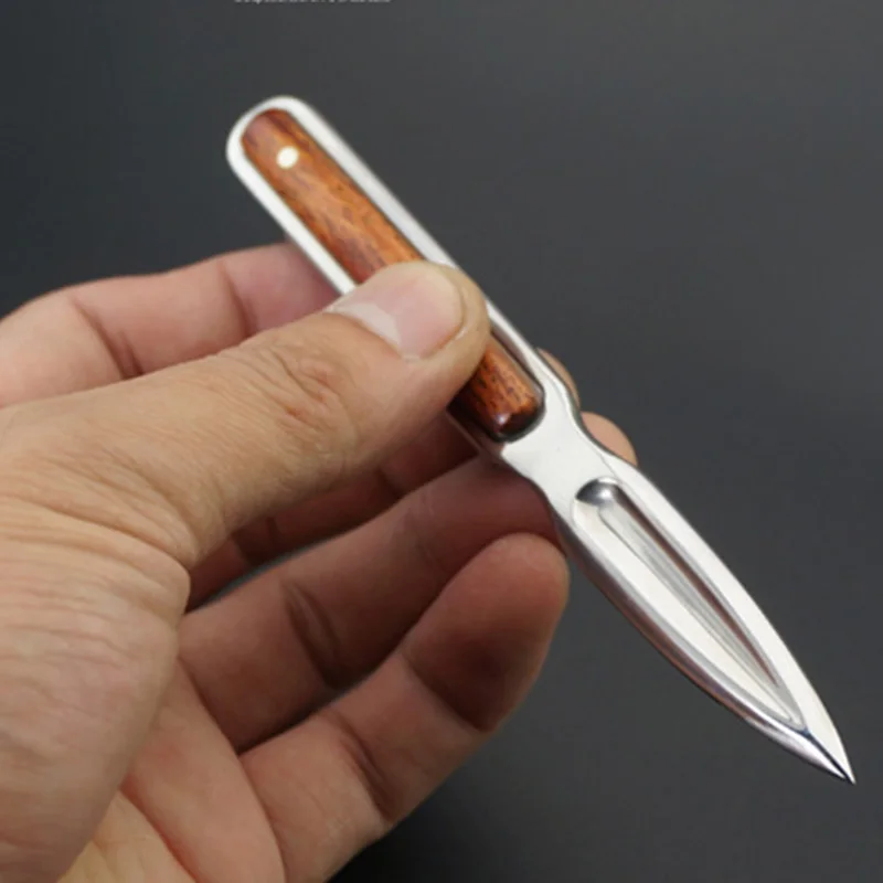 Tea Needle Set 1Pcs Stainless Steel Chinese Puer Tea Needle Cutter Damascus Pattern Tea Knife Accessories Knife