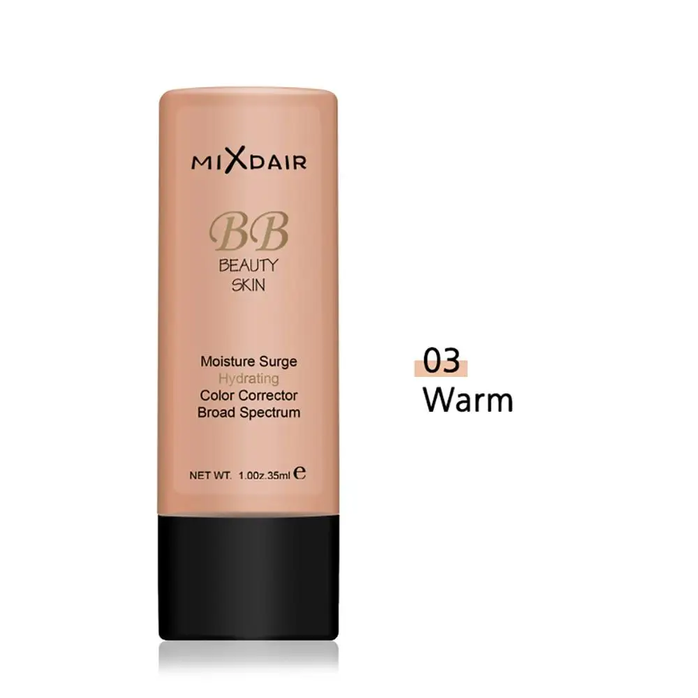 03Warm color Легкий консилер изолированный BB крем увлажняющая Жидкая Основа Макияж лица основа крем база под макияж отбеливающий консилер - Цвет: 03Warm color