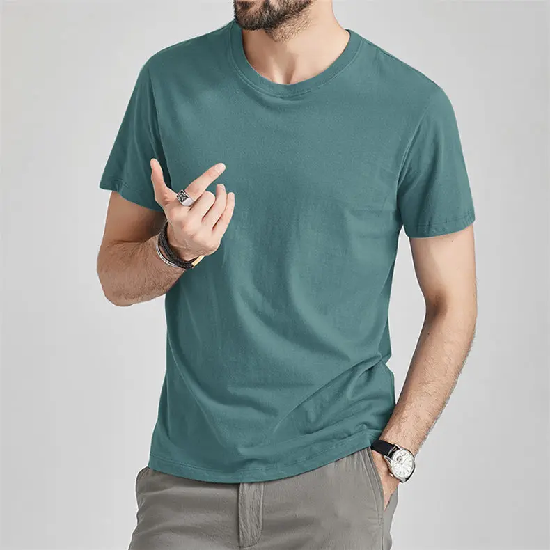 Fashion T-Shirts Male Men Tshirts Cotton Summer Short Tee shirt Women Basic Solid Tees Top Female Turmeric Tee Men O-Neck 2020 09