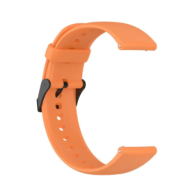 20mm 22mm Silicone watch strap For Samsung Gear S3/Active2/Huawei GT2 /Amazfit bip/Fossil Q/POLAR ignite Vantage M2 wristband
