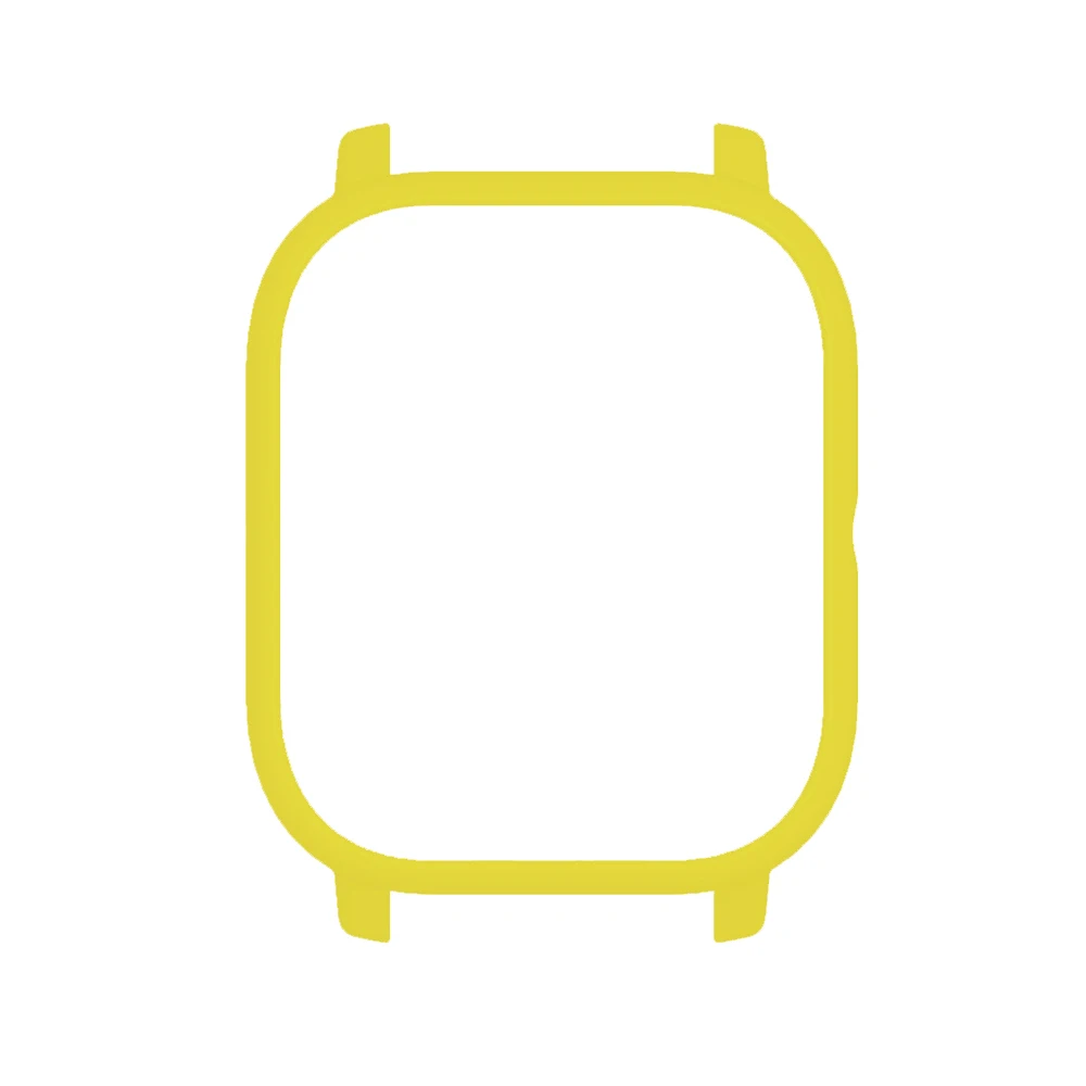 yellow 1 шт. цветной Жесткий Чехол для часов из поликарбоната, защитный чехол-бампер для Xiaomi Huami Amazfit GTS, аксессуары для умных часов - Цвет: yellow