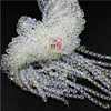 Wholesale 1000 pieces exquisite 3mm Bicone Austria Crystal beads for Jewelry marking necklace&Bracelet White AB ► Photo 2/3