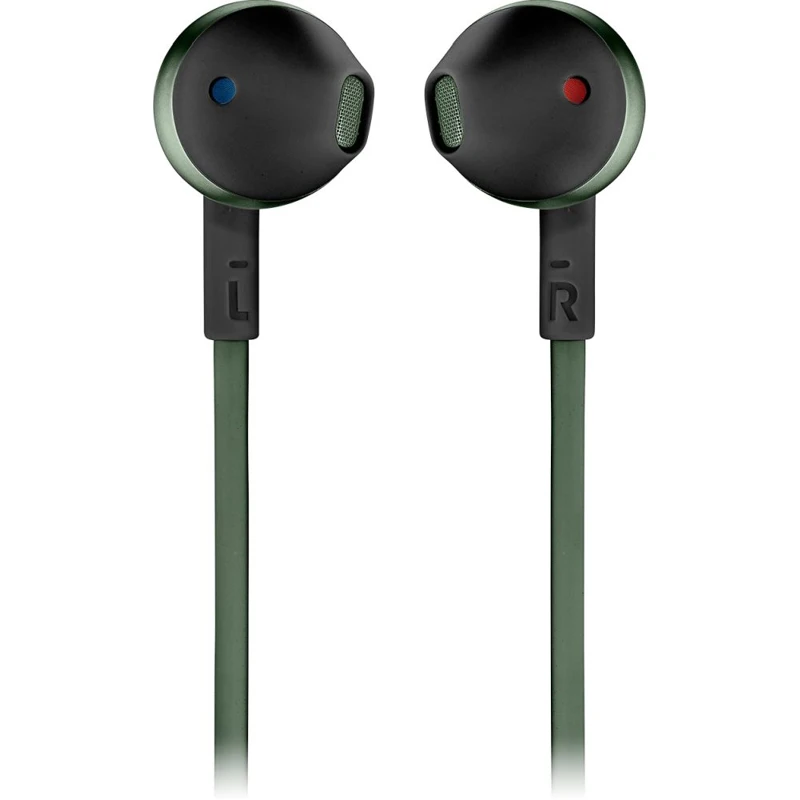 Гарнитура вкладыши JBL T205BT зеленый беспроводные bluetooth