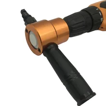 Двуглавый резак листов отпечатков пальцев замок автомобиля аудио преобразования электрическая дрель переменное электрическое Перфорирование YT-160A коробка-Pac