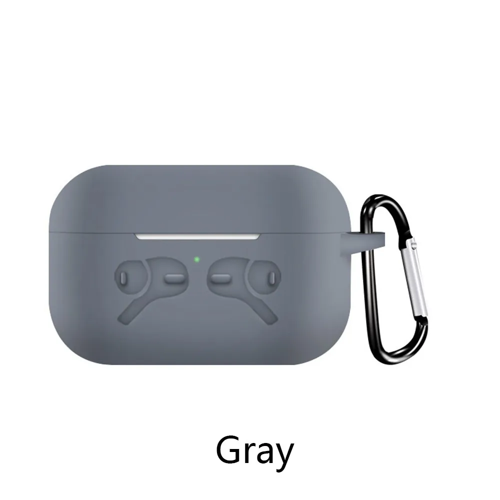 Силиконовый чехол для Apple AirPods Pro защитный чехол Bluetooth TWS аксессуары для наушников для AirPods Air Pods чехол funda