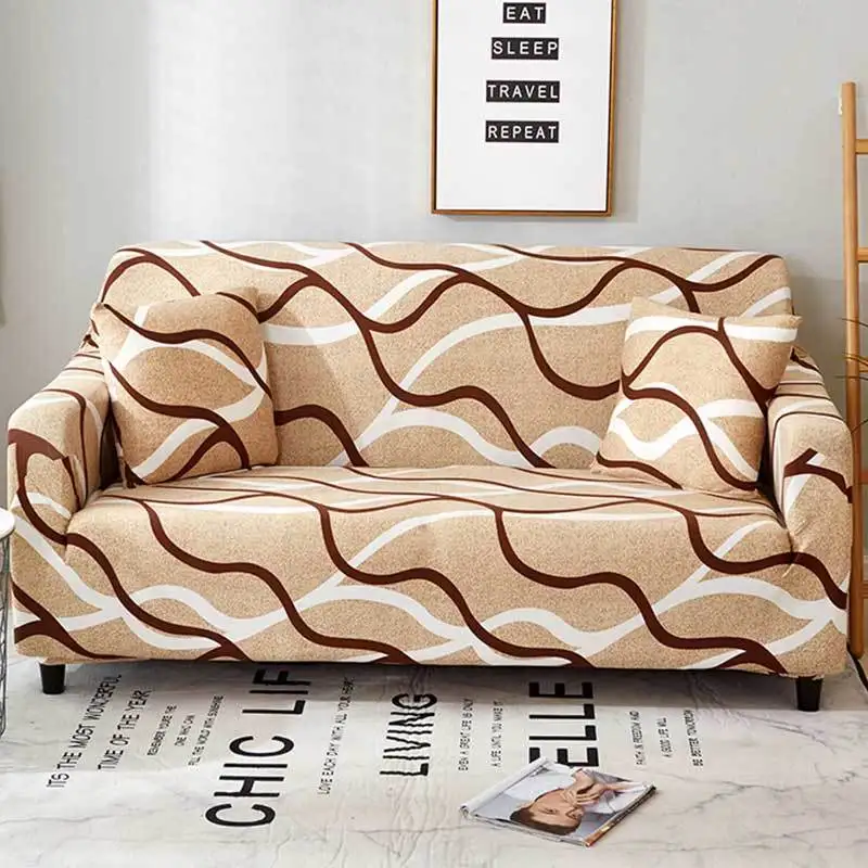 Sofa Cover Printed Covers For Living Room Armchairs Modern Covers Sofas Elastic SA47002