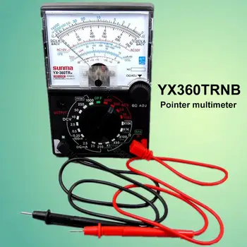 

YX360TRNB Portable Pointer Multimeter Voltage Current Measurement with Test Pen