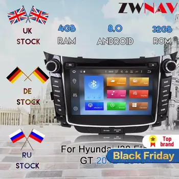 

4GB RAM Android 8.0 Car multimedia player GPS Navigation Headunit For Hyundai I30 Elantra GT 2012-2016 car dvd radio Autostereo