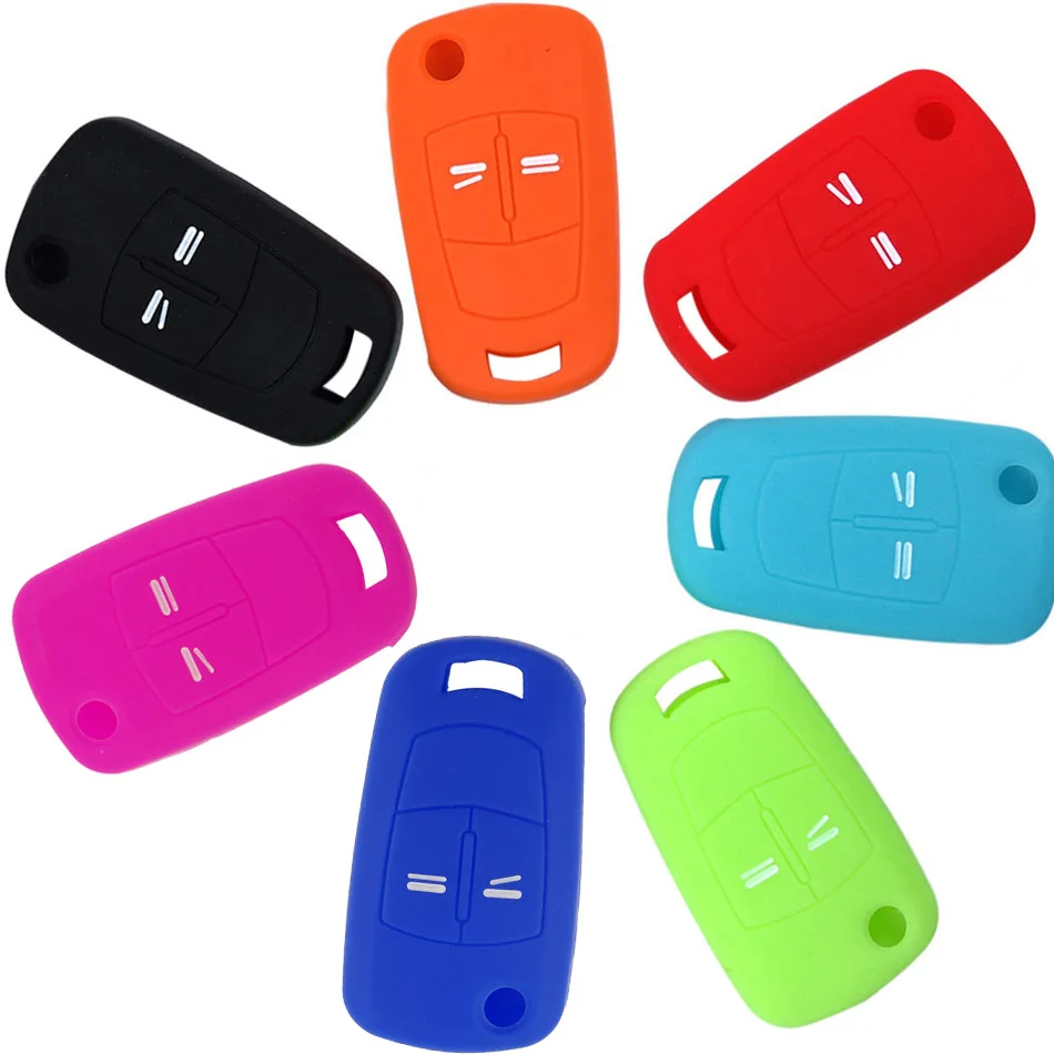 Складной чехол с 3 кнопками и дистанционным управлением для ключей Opel Vauxhall / Astra H
