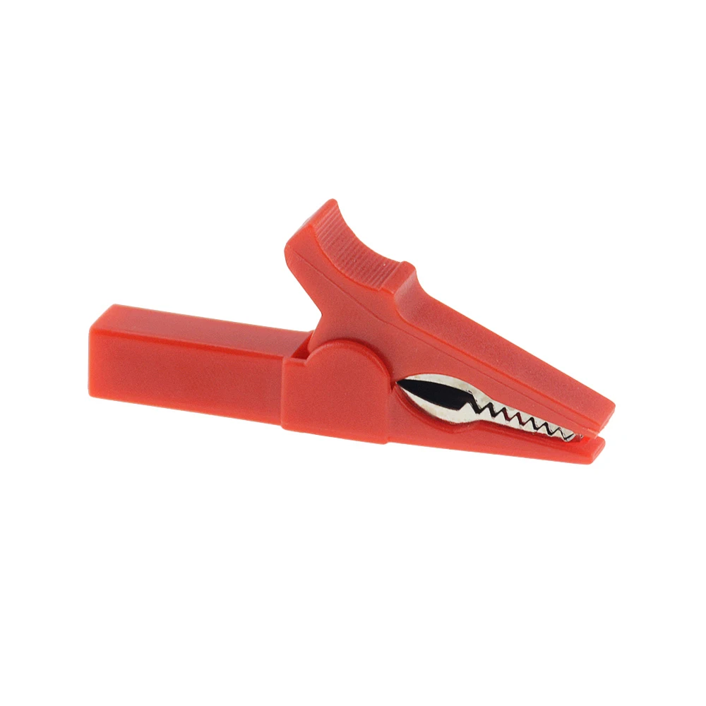 1PCS Battery Test Clip 55MM HV Alligator Clip For Banana Plug 4mm Multimeter Pen Cable Probes Crocodile