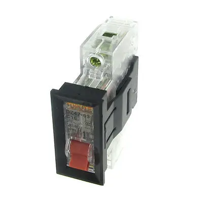 

AC 230V 400V 16A 1P Transparent Miniature Circuit Breaker with Mounting Bracket