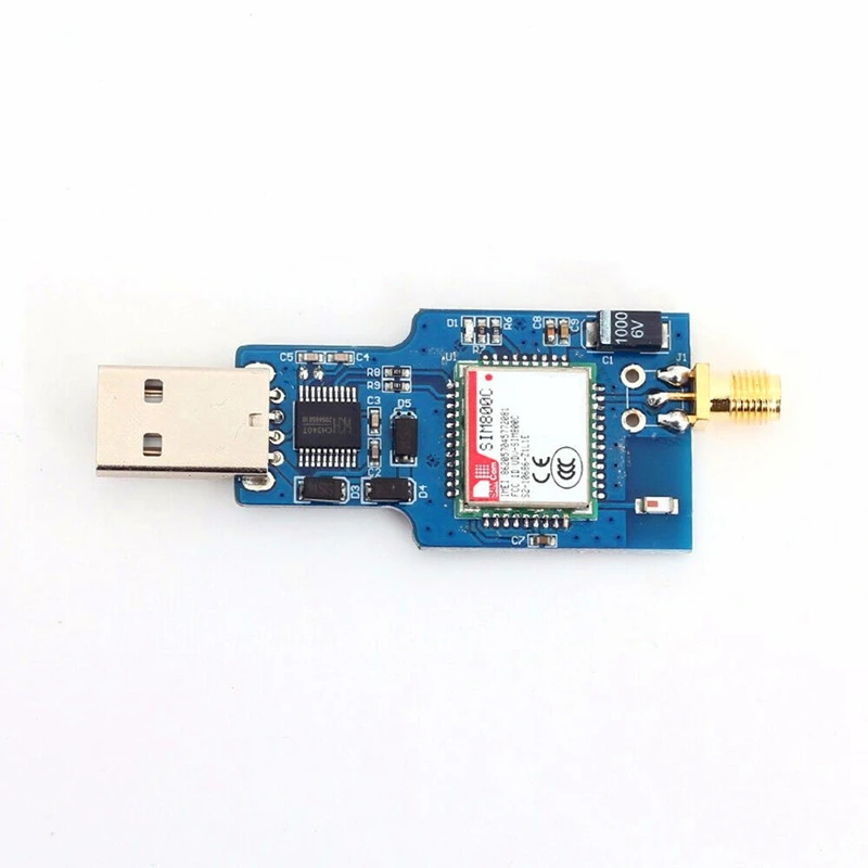 Usb в Gsm серийный Gprs Sim800C модуль Bluetooth компьютерное управление + антенна|Аксессуары