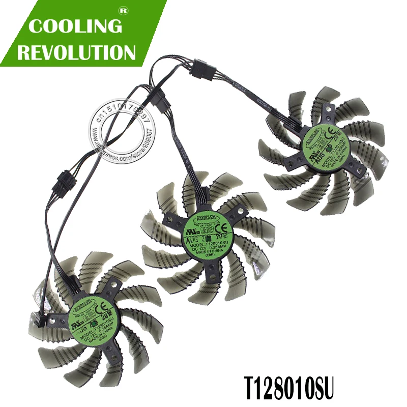 Online 3 teile satz PLD08010S12HH Lüfter Gigabyte AORUS GTX 1060 1070 1080 G1 GTX 1070Ti 1080Ti 960 970 980Ti Video Karte kühler Fan