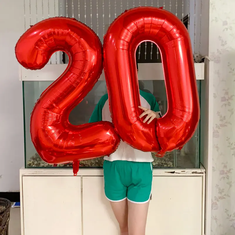Большой 40 дюймовый красный/розовое золото алюминиевая Фотолюминесцентная лампа