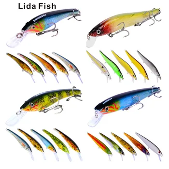 

Lida Fish Brand 24PC Classic Road Amino Fishing Bait Set Artificial Bait About 540G