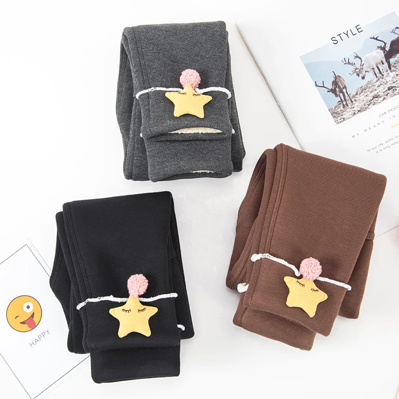 Winter Baby Fleece Legging Toddler Girls Warm Pants Trousers for Girls Fashion Girls Clothing