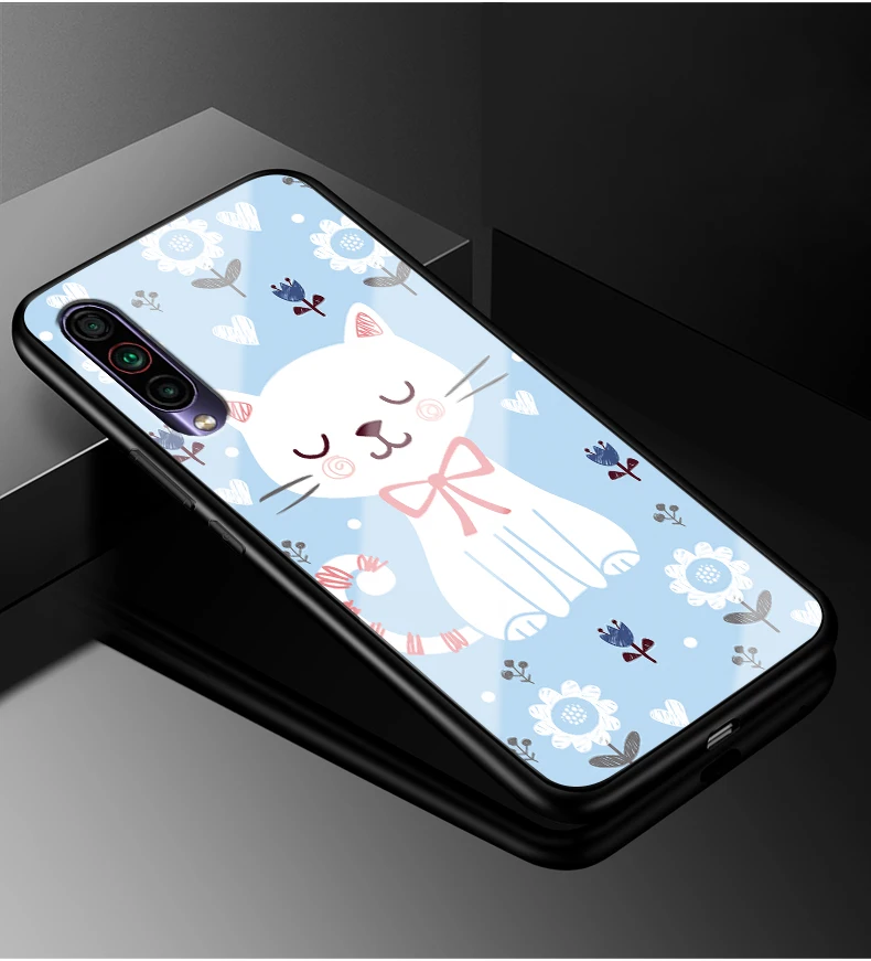 Для Meizu 16T чехол 6," PC Пластиковый стеклянный чехол для телефона черный TPU бампер чехол для Meizu16T M928Q чехол для Meizu 16 t 16T Capa - Цвет: 12