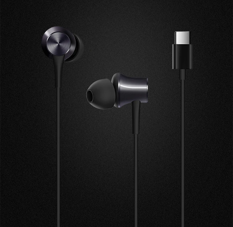 Co mi ng Xiao mi Piston 3 наушники тип-c версия в уши mi провод для наушников управление с mi c для мобильного телефона гарнитура