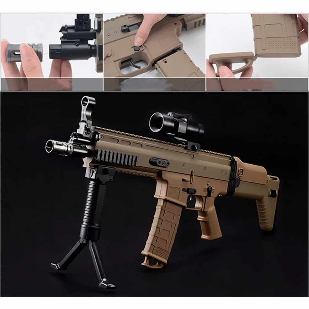 Магазин водяных бусин для JM Gen.2 scar и Gen.8 m4 водяные бусины Blaster Tan|Игрушечное оружие|