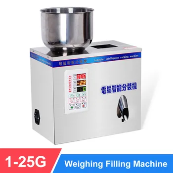 

YTK 25G Granule Powder Filling Machine Automatic Weighing Machine Medlar Packaging Machine for Tea Bean Seed Particle