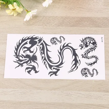 

4pcs Tattoo Stickers Waterproof Decorative Non-toxic Sticker for Adults