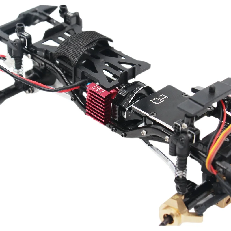 RC Radio control car HR Black 9 Fin 030 