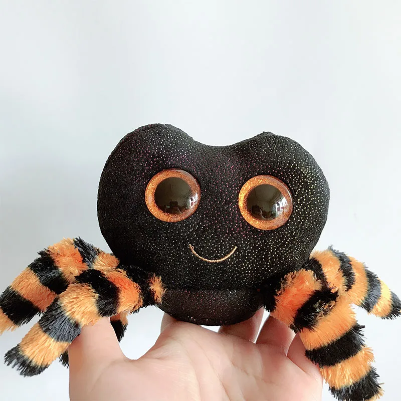 cobb no tag " 15 см Halloweenie Spidey Spider Leggz Creeper пушистые плюшевые животные куклы Коллекция игрушек Рождественский подарок - Цвет: cobb no tag