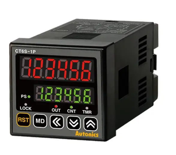 

CT6S-1P4T Counter/Timer, W48xH48mm, 6-Digit, LED, 1 Preset, PNP or NPN Input, Prescale value setting, Relay SPDT(1c) 250VAC 5A,