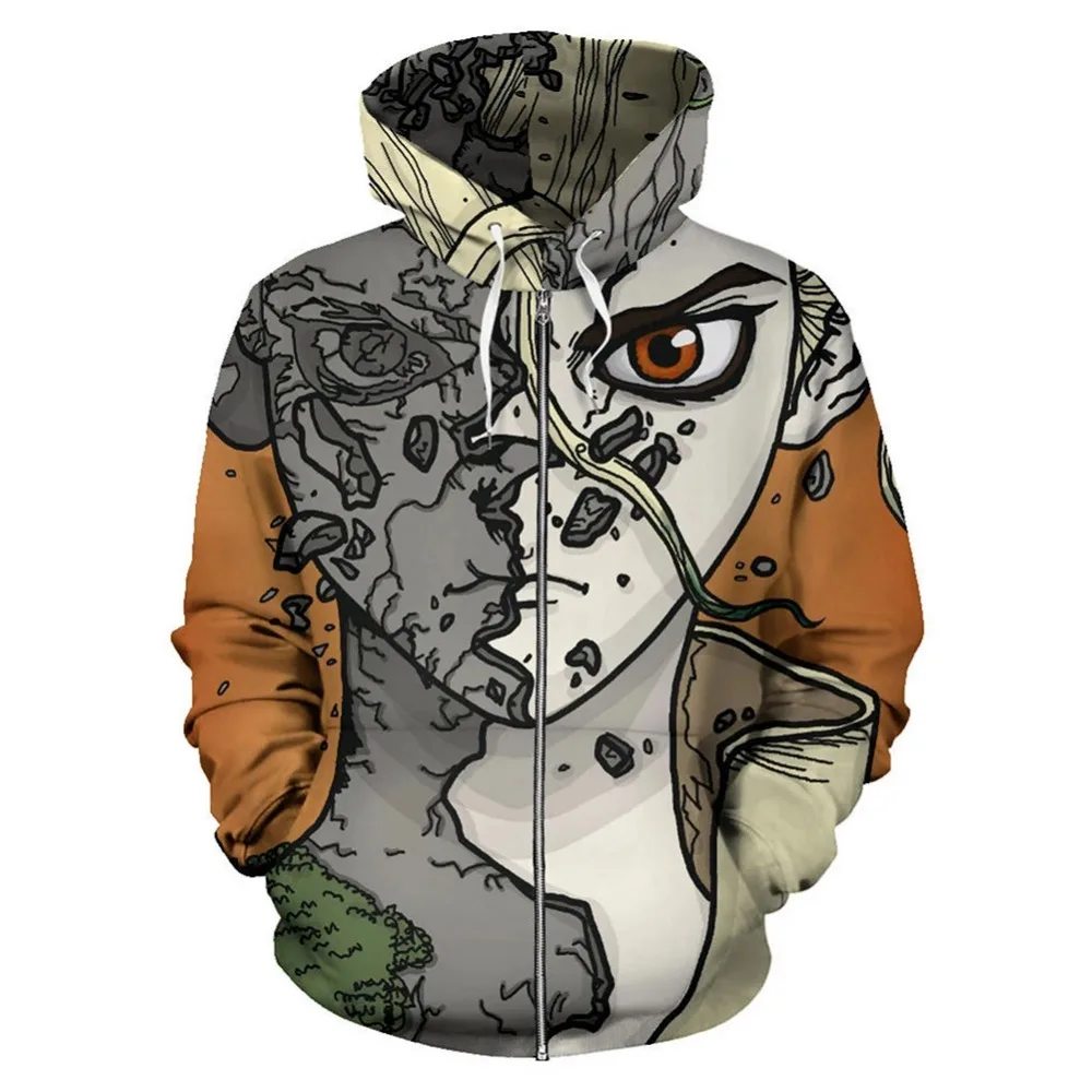 

Anime Dr. Stone Senku Ishigami Cosplay Costume Senku Halloween Christmas Carnival Party Costumes Zipper Hoodie Tops