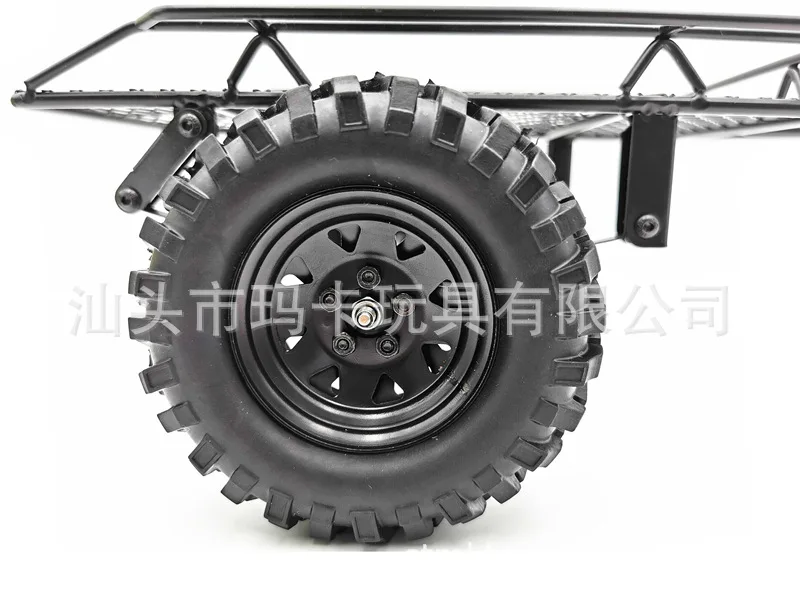 

1: 10 Model Climbing Car DIY Trailer D90 Scx10 DIY Trx-4 Metal Small Car Bucket DIY Decoration
