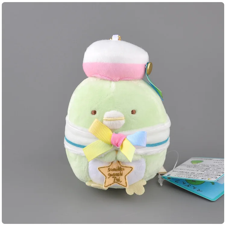 Прекрасный мультфильм аниме юбилей Sumikko Gurashi уголок био мягкая плюшевая брелок подвеска игрушки сумка Рождественская кукла в подарок - Цвет: F