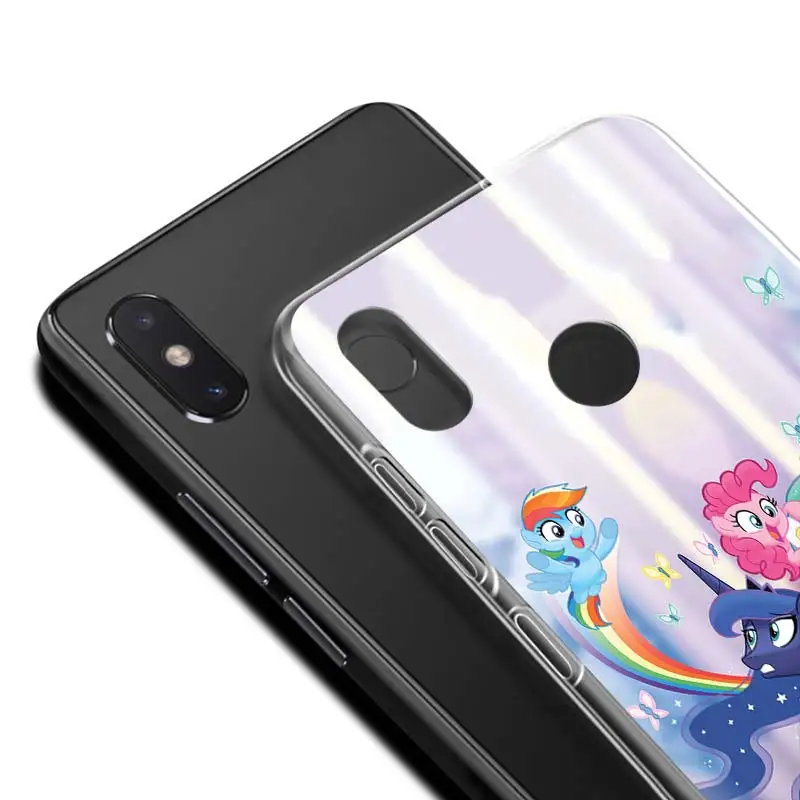 С рисунком из мультфильма «Мой Маленький Пони» для samsung Galaxy A50 A20e A80 A70 A60 A40 A30 A10 M40 M30 M20 M10 A6 A8+ ТПУ с рисунком из аниме чехол для телефона Casos