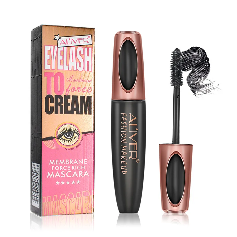 

4D silk mascara, silk fiber waterproof eyelash growth liquid is rich, waterproof and no dizzy.