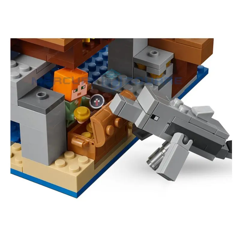 Pirate Ship Adventure Building Blocks With Alex & Pirate Action Figures Compatible My World Bricks Set Gifts Toys 21152 Pirate Ship Adventure Building Blocks With Alex & Pirate Action Figures Compatible My World Bricks Set Gifts Toys 21152