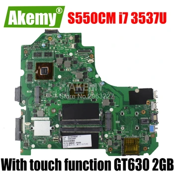 

With touch function S550CM Motherboard i7 GT630 2GB For Asus S550C S56C S550CB S550CM Laptop motherboard S550CB Mainboard