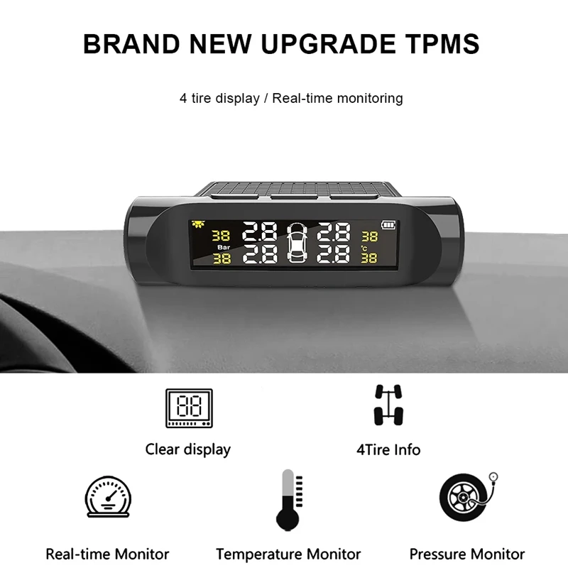 ڵ TPMS Ÿ̾ з ͸ ý, Ÿ̾ з ͸,  LCD ÷, ڵ  溸 ý