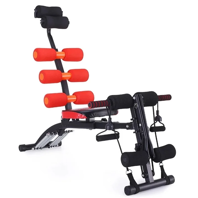Multifunctional Sit-Up Aid Fitness Equipment Home Supine Plank Abdomen Machine Exercise Abdominal Muscles 6 In 1 Assist Device