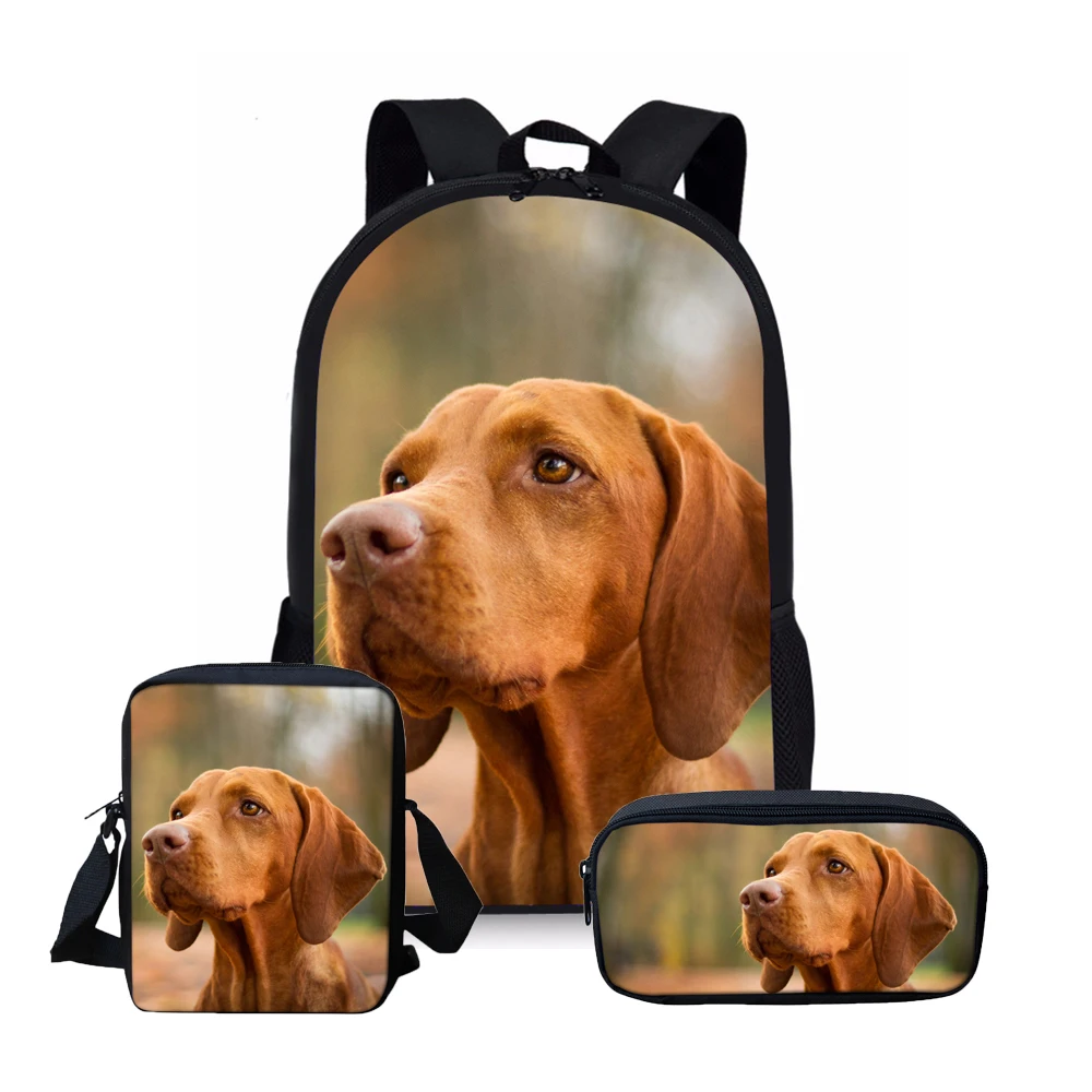Nopersonality собака vizsla принт школьные ранцы для мальчиков; обувь для девочек; обувь для студентов; школьный рюкзак для мальчиков портфель сумка Mochila Escolar - Цвет: XM2416CEK