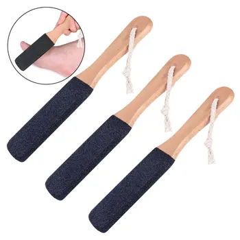 

3pcs Practical Double Side Foot Scraper Foot Grinding Tool for Home (Black)