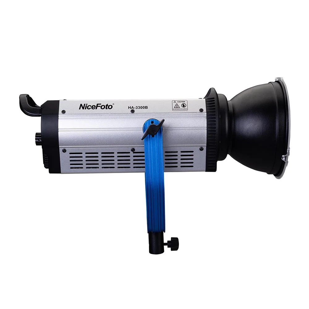NiceFoto 330W Профессиональный 5500K Дневной свет COB LED видео пленка световое
