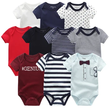 2020 Baby Rompers 5-pack infantil Jumpsuit Boy&girls clothes Summer High quality Striped newborn ropa bebe Clothing Costume 1
