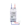 New type Din Rail 2 wire Weekly 7 Days Programmable Digital TIME SWITCH Relay Timer Control AC 220V 230V 12V 24V 48V 16A 4