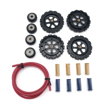 

625ZZ Wheel Roller Bearing Kit with Nut + 10*25 Springs + 2*4mm Tube Kit For 3D Printer KQS8