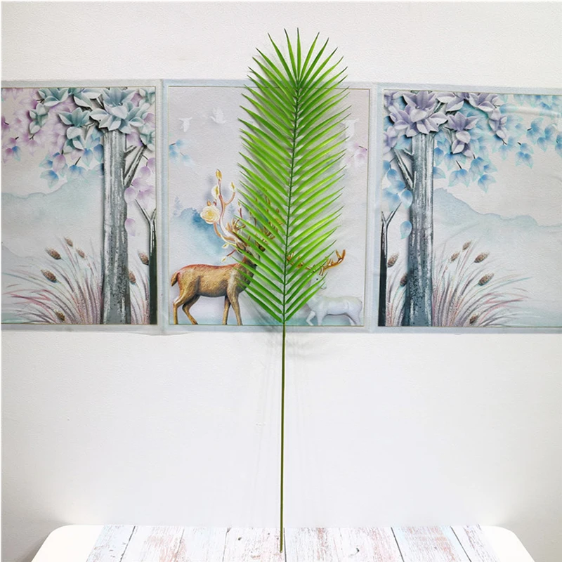 Плантен Крытый Открытый Поддельные Bloem Blad Gebladerte куст домашний офис Tuin Декор кунстматидж гровен Laat растение декорация 10 шт./лот