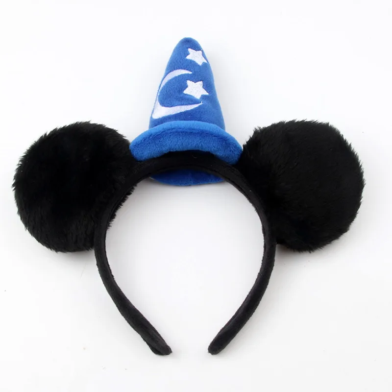 Disney/детская шапка с изображением шипа, ржавчины, волшебная шапка с изображением Микки-звезды, Луны, шапка для сада, для продажи, милая Рождественская шапка, рога