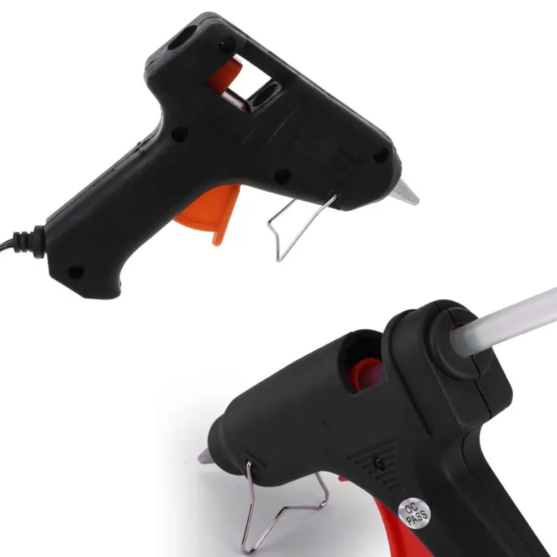 Нагревательный термоплавкий клеевой пистолет палочки триггер арт инструмент для ремонта США/ЕС вилка 20 Вт Электрический LX9F