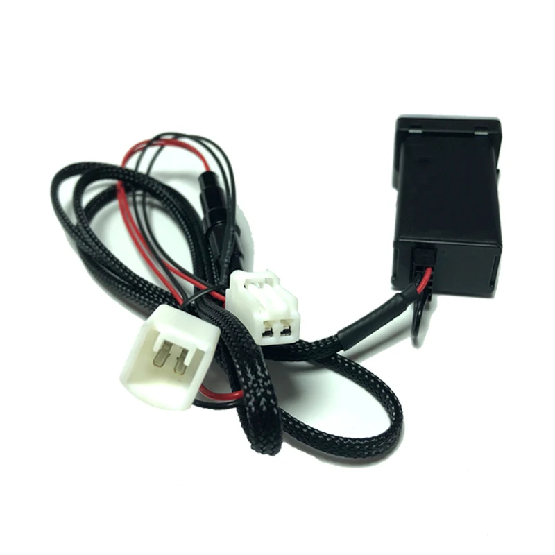 Автомобильное зарядное устройство с двумя usb портами 2 1 А|Переключатели и рычаги