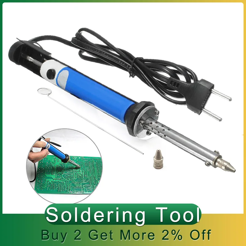 Desoldering Solder Sucker Soldering Pump Suction Tin Gun Vacuum Tool~ F3K4 