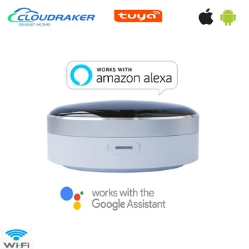 

Cloudraker Tuya Smart Universal IR Remote Control Tuya App Voice Control Work with Alexa Google Home Siri